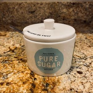 kate spade NWT All in Good Taste Sugar Bowl
